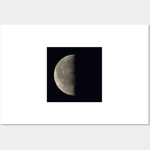 Last quarter Moon (R340/0665) Wall Art by SciencePhoto